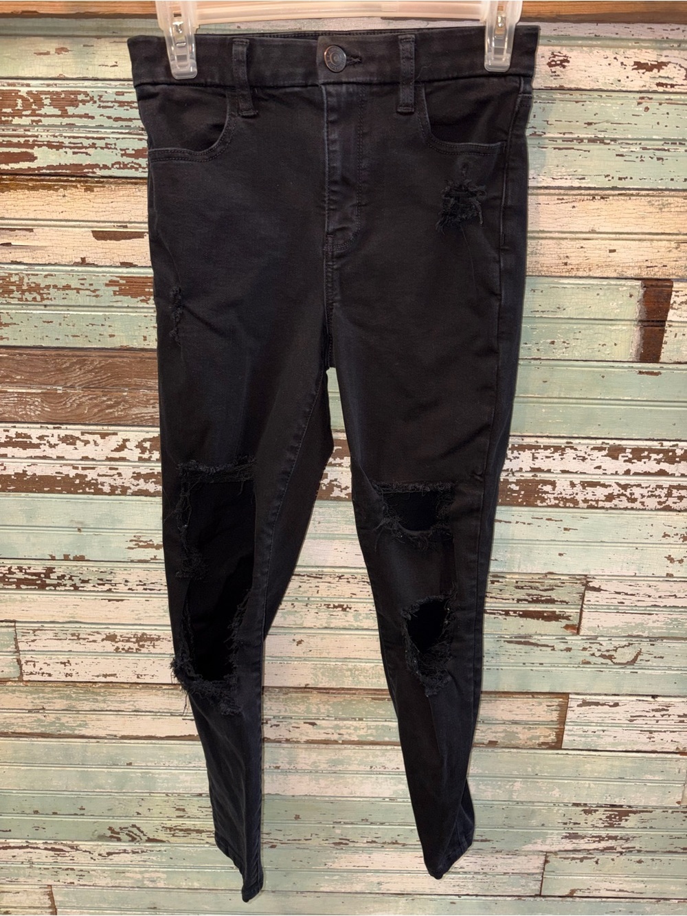 American Eagle Outfitters Black Clothing Care & Fabric Tag